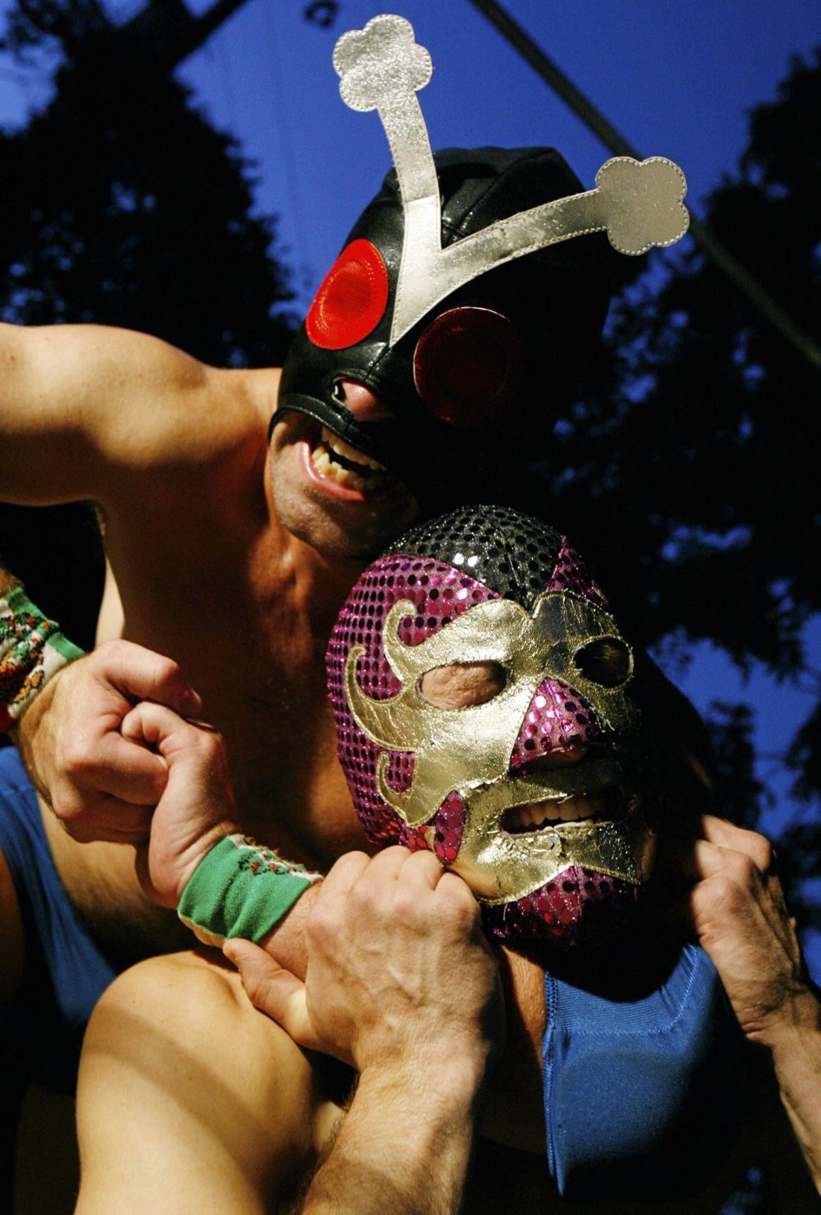 20. Puffy tacos and luchadors